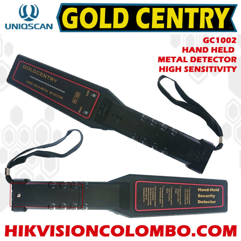 HAND HELD METAL DETECTOR MD-3003B1 SUPER SCANNER | Hikvision Colombo