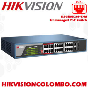 DS-3E0326P-EM-hikvision poe switch sri lanka