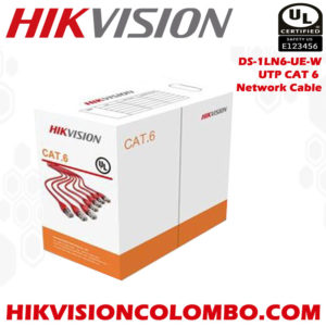 DS-1LN6-UE-W hikvision cat 6 network cable sri lanka