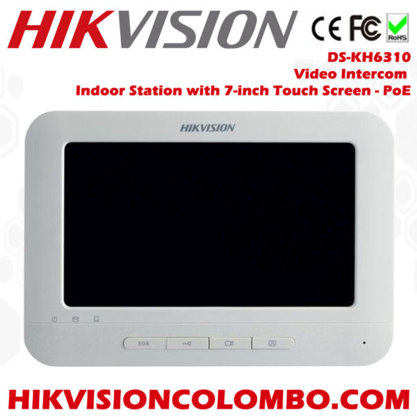 DS-KH6310-Video-Intercom-Indoor-Station-with-7-inch-Touch-Screen