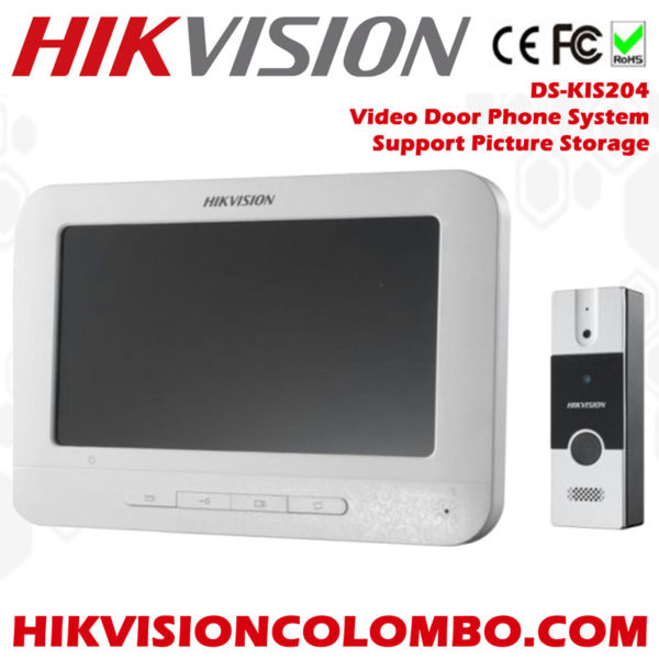 DS-KIS204 video door phone system sri lanka best brand