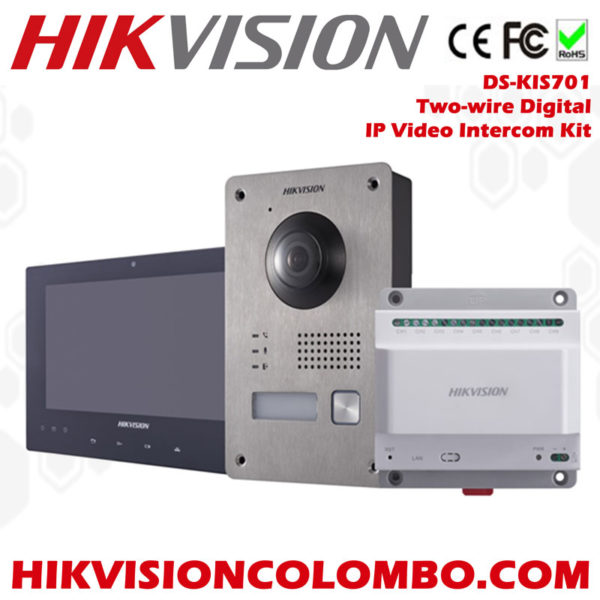 DS-KIS701 2 wire video intercom sri lanka sale