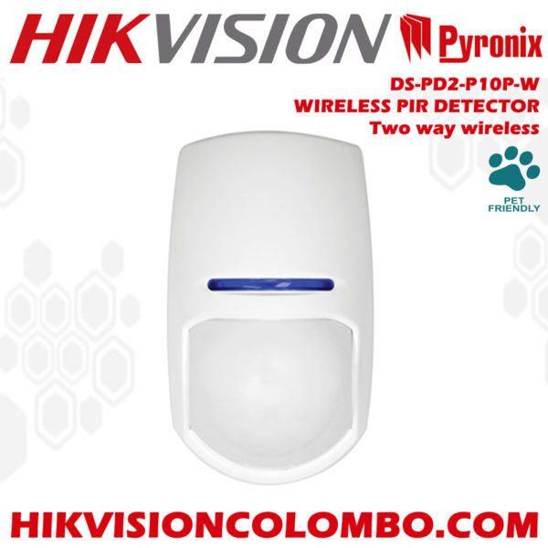 DS-PD2-P10P-W wireless pir sensor indoor hikvision sri lanka
