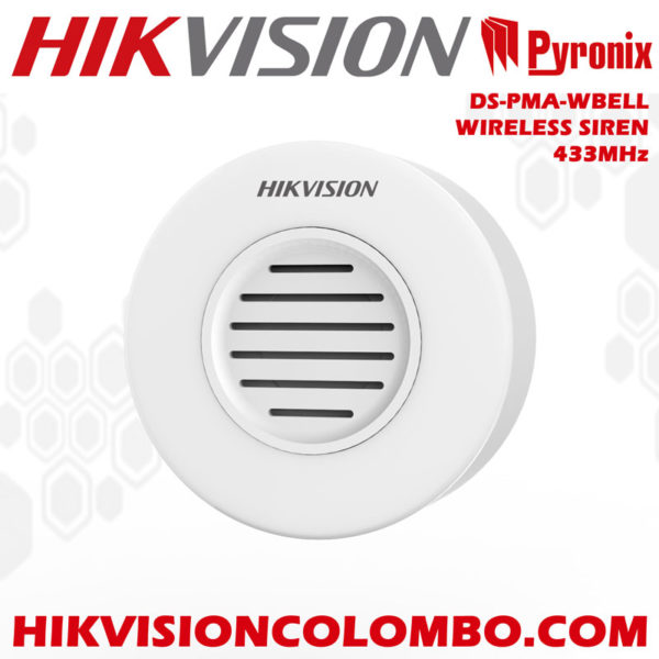 DS-PMA-WBELL wireless siren sri lanka hikvision