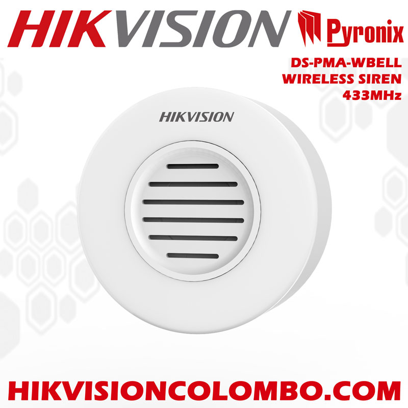 hikvision alarm siren