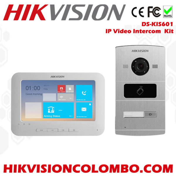 Hikvision-DS-KIS601-IP-Video-Intercom-Kit-in-Sri-Lanka