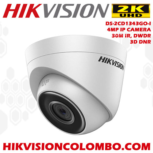 DS-2CD1343GO-I ip camera 4mp full hd high quality cctv camera sri lanka
