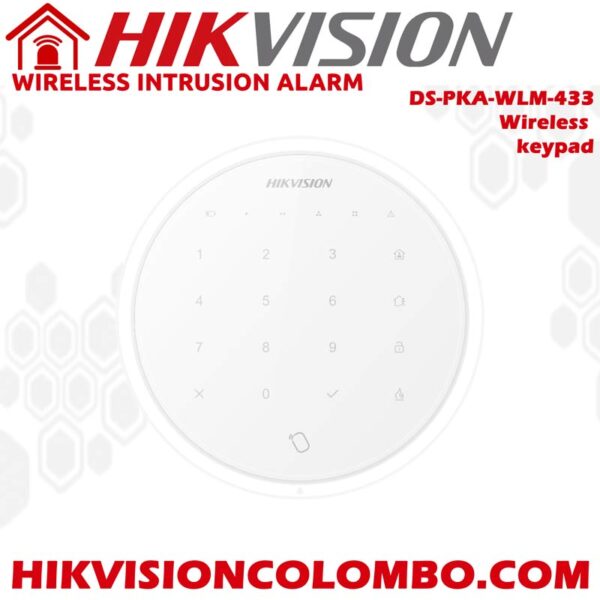 DS-PKA-WLM-433-wireless-keypad hikvision alarm Price in Sri Lanka
