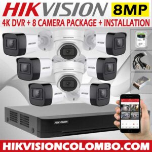 hikvision-4k-DVR-with-8mp-8-cctv-camera--price-with-installation-sri-lanka