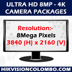 Ultra HD 4K (8 Mega Pixel) CCTV Systems