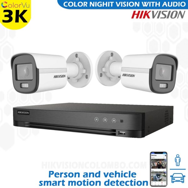 Hikvision-4MP-3K-Color-Night-Vision-with-Audio-2-Camera-Package-sri-lanka