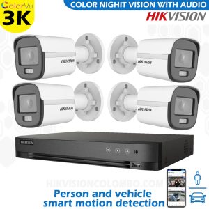 Hikvision-4MP-3K-Color-Night-Vision-with-Audio-4-Camera-Package-sri-lanka