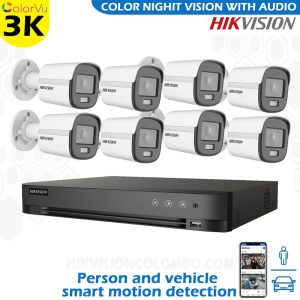 Hikvision-4MP-3K-Color-Night-Vision-with-Audio-8-Camera-Package-sri-lanka